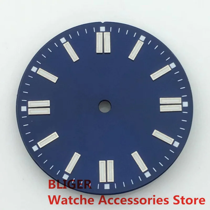 BL 28.5mm/31mm Watch Dial Black Blue Green Red Yellow Green Luminous Fit NH35 NH36 ETA2824 2836 Miyota 8215 DG2813 3804 movement