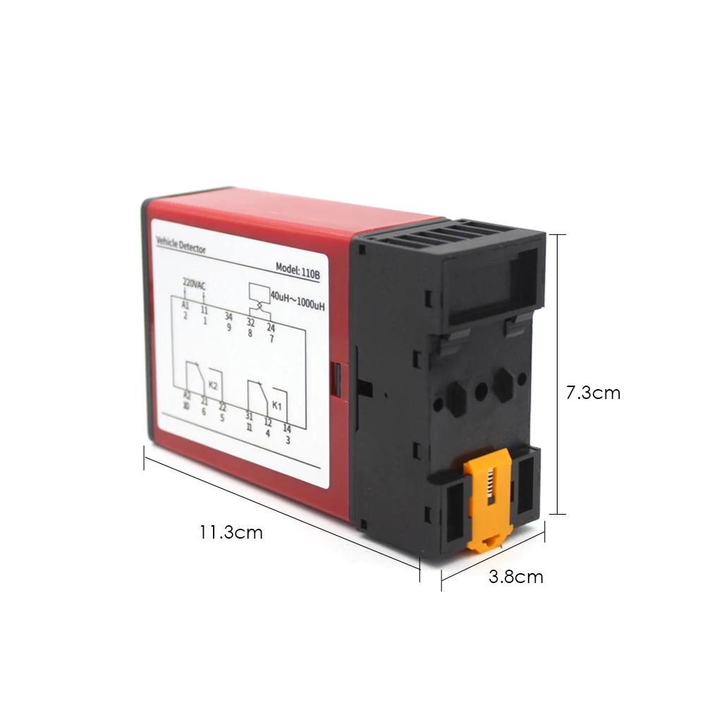 AC220v/50hz Automatic Gate opener barier Barrier Gate Traffic Inductive Single Channel Loop Vehicle Detector