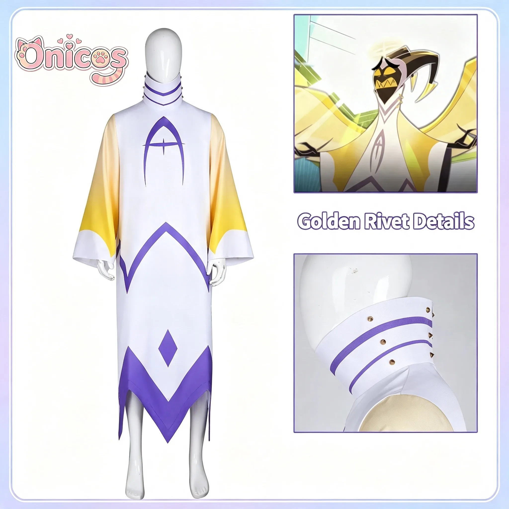 Adam Cosplay Costume Halloween Stage Performance Full Set Dress Halloween Carnival Party Onicos