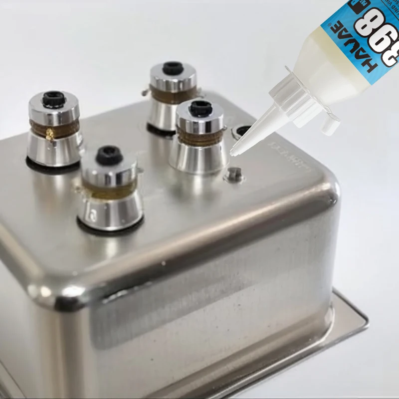 398 Ultrasonic Vibrator Transmission Gel Shock Resistant AB Metal Glue for Ultrasonic Generator Fixed Bonding Super Glue