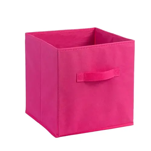 Non Woven Storage Box with Handles Foldable Fabric Storage Cube Colorful Organizer for Clothes Toys Books Shelves Closet Nursery - Image 17