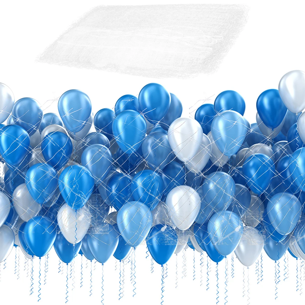 

Balloon Release Net Drop Bag Helium Party Supplies Ceiling Decoration Event Accessories PP Material Easy Transfer