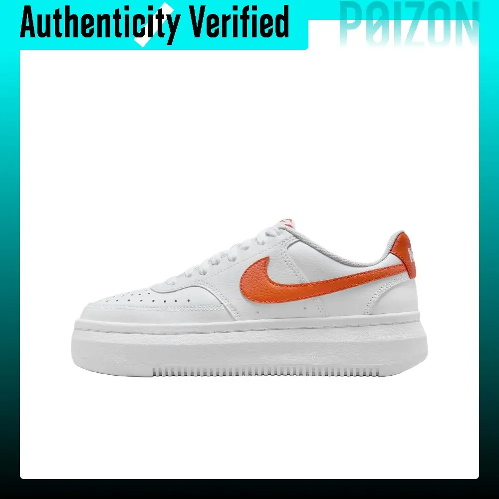 Nike Court Vision Alta Breathable Low top Skateboard Shoes Women's White DM0113-104