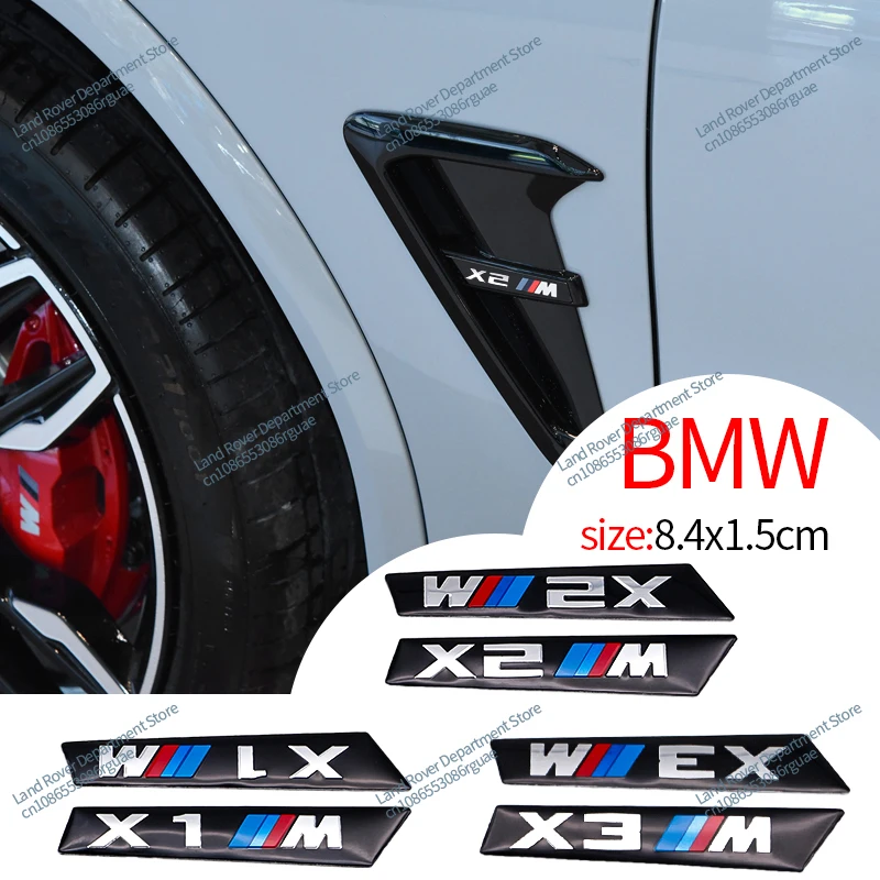 

2pcs 3D Logo Car Fender Side Wing Emblem Badge Sticker For BMW G30 G20 G32 G11 G12 F40 F30 F20 F10 F34 X1 X2 X3 X4 X5 X6 M3 M5