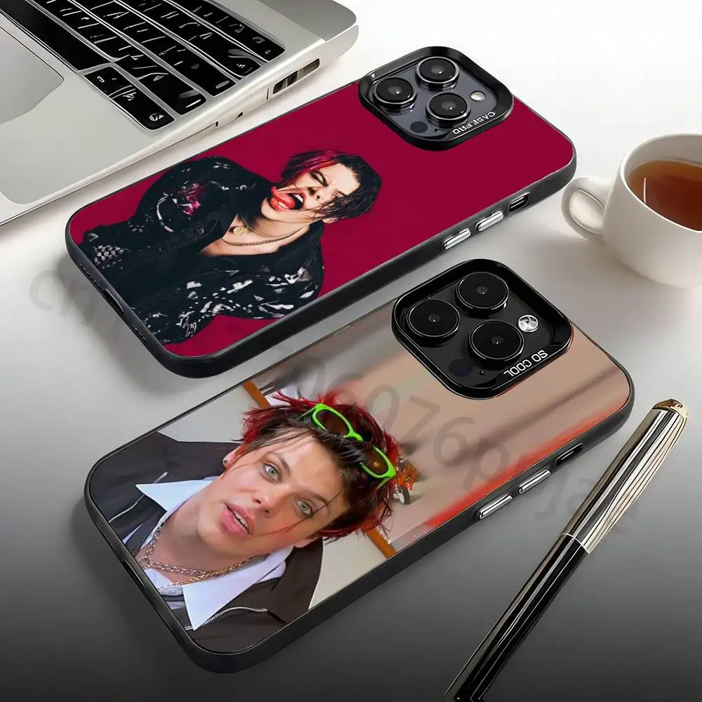 

Yungblud Phone Case For iPhone 17,16,15,14,13,12,11,Pro,Max,Plus,Mini, Matte Shockproof Case