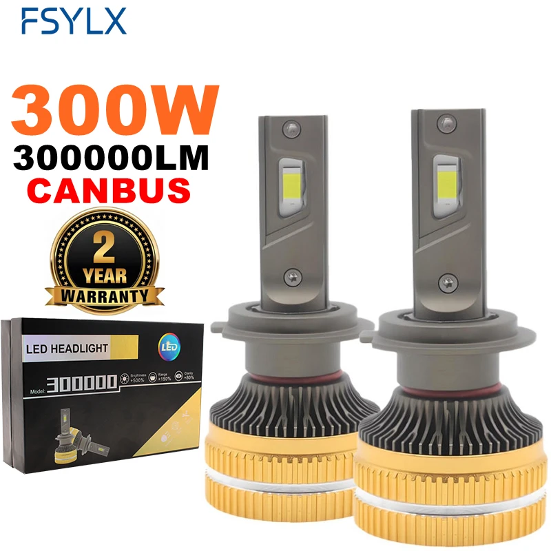 300W H7 Led Headlig…