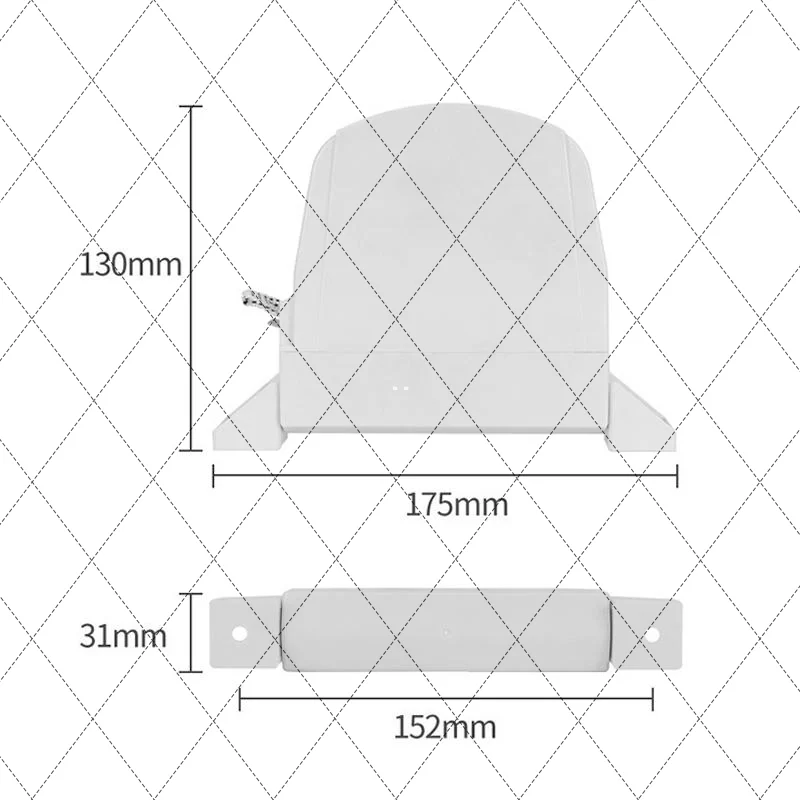 ملحقات الستارة، ملفاف الحزام، حزام مصراع الأسطوانة الصغيرة، طقم إصلاح سهل التركيب #6