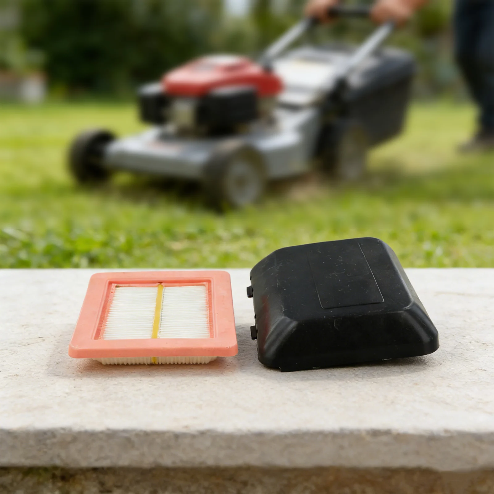 Air Cleaner Cover And Air Filter Set Compatible With 22 20377 20378 20371 And XT650 XT675 Lawn Mower Engines