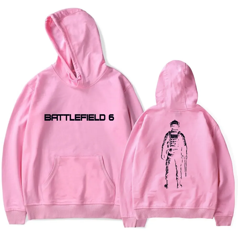 Battlefield 6 هوديي 2025 منتج ريترو هوديي للرجال والنساء الهيب هوب الرياضة البلوز البلوز