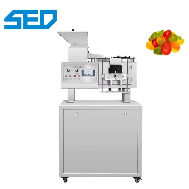 Recycling Machine 2026 Electronic Semi Automatic Tablet Gummy Bear Candy Counting and Filling Machine