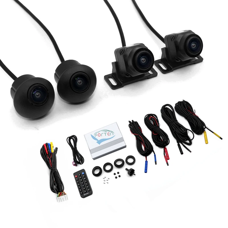 

Car 360 Degree Universal Camera AHD Panoramic Bird View Parking Security System Recording Device Module Camera for BMW F10 LC300