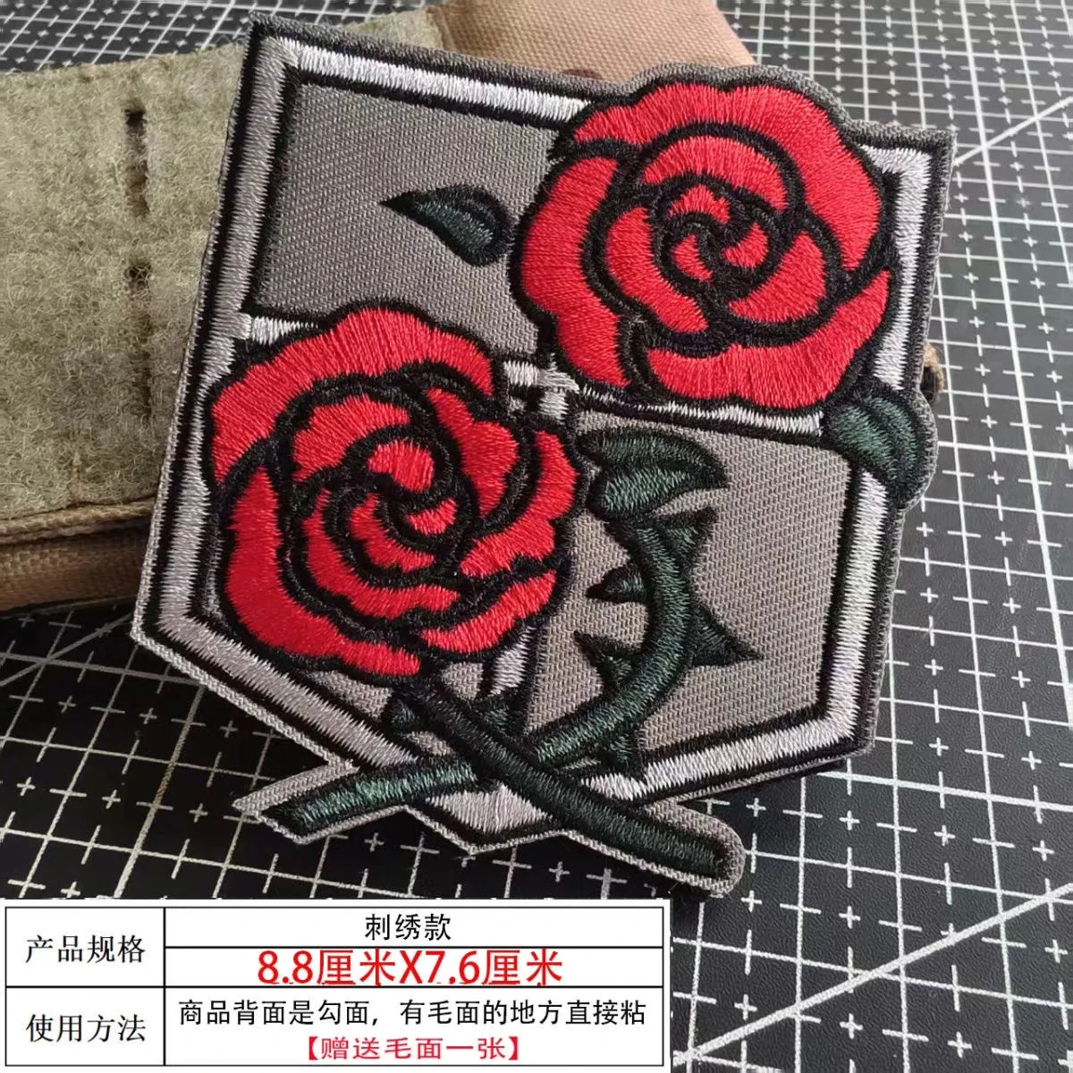 Атака Гигант 3D Косплей Вышивка Значок на липучке Аниме Крылья Свободы Повязка Нарукавный Значок Рюкзака