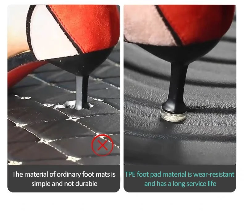 LHD TPE الحصير سيارة فرش داخلي للسيارات والشاحنات لهوندا الطيار اكسسوارات 2023 2024 2025 الخلفية منصات القدم صينية البضائع وسادة صندوق السيارة الأجزاء الداخلية #6