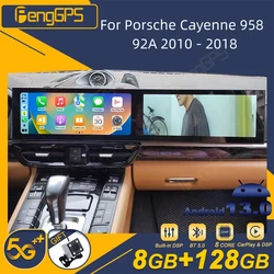 For Porsche Cayenne 958 92A 2010 - 2018 Car Radio Wireless Carplay Android Auto Intelligent System Multimedia Player GPS Navi