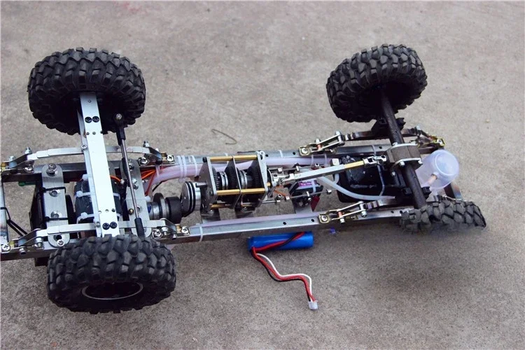 Transmissão de modo de caixa de velocidades de motor de carro de metanol DIY com caixa de velocidades reversa acessórios de modificação de modelo de carro três em um