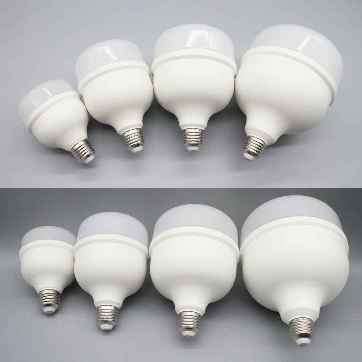 2-5pcs Big LED Light Bulb E27 50W 40W 30W 20W Bulb AC 100V-240V LED Bulbs Warm White 2700K Natural White 4000K Light for Home