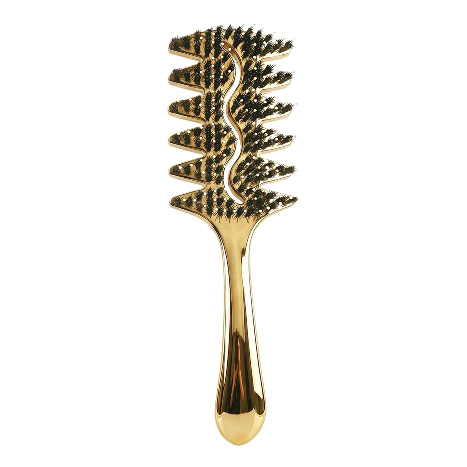 Hair Brush Professional Detangling Boar Bristle Volumizing Comb for All Hair Types Anti-Static Scalp Care Grooming Tool