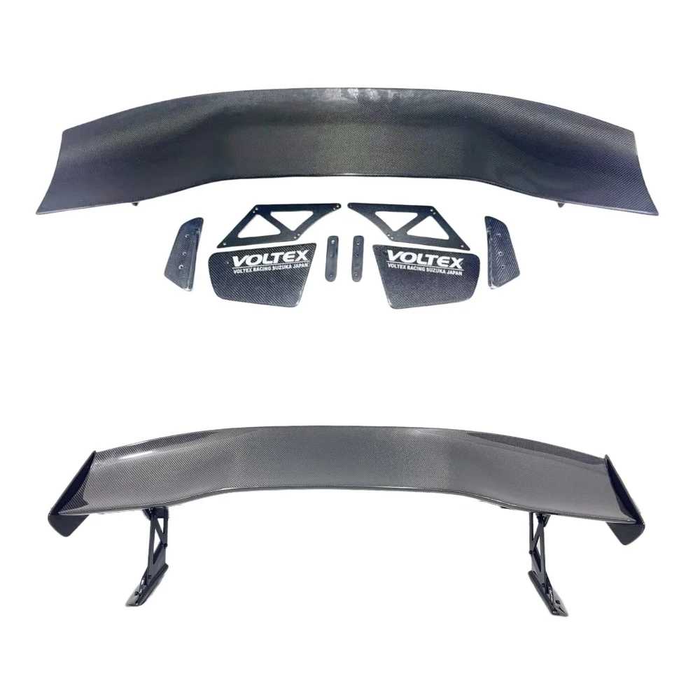 VTX2 Style Carbon Fiber Rear Spoiler Type R Wing for Honda Civic Type R FL5 11th 2022 up