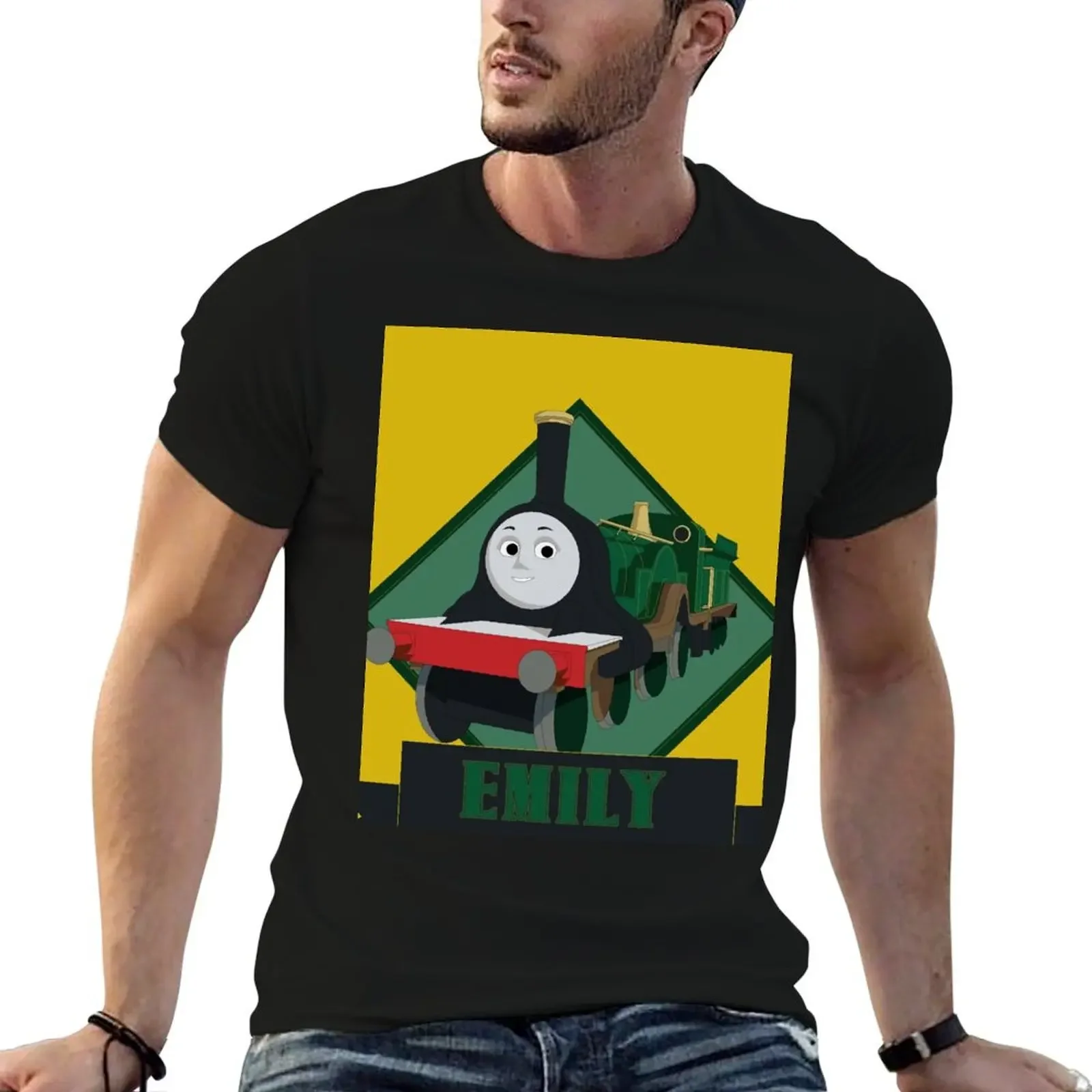 

Emily - Really knows her stuff T-Shirt customs summer clothes for a boy Men's t-shirt