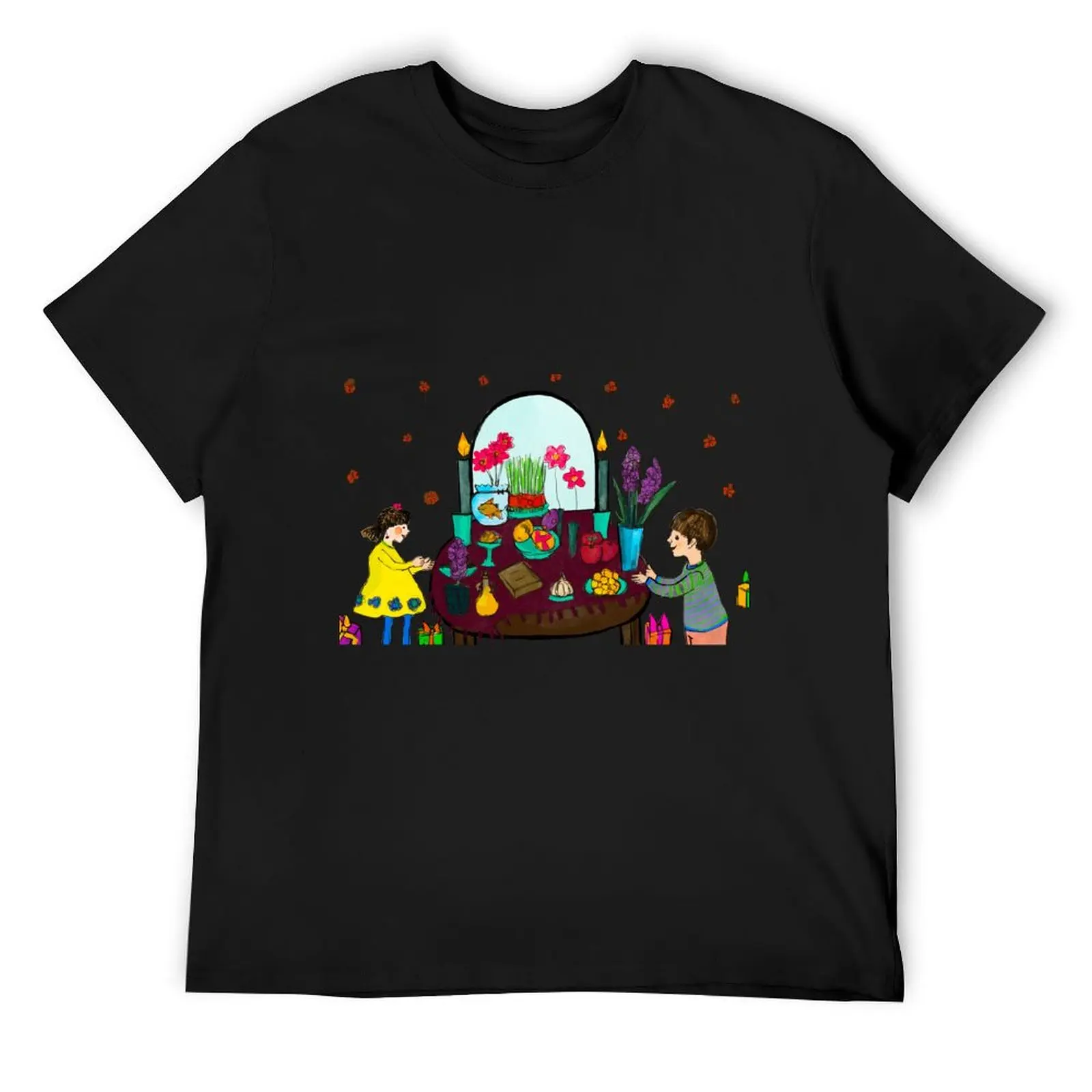 

Norooz haftsin T-Shirt blanks customs kawaii clothes custom t shirt mens shirts graphic tee