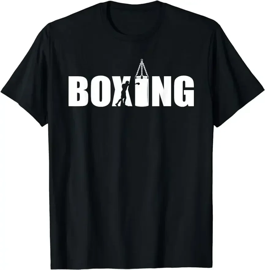 Boxing Lover Gym Boxer Kickboxing Kickboxer Enthusiast T-Shirt Unisex Style Shirts for Men Clothing Tees Custom Printed tops