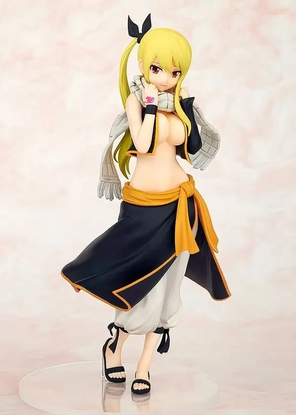 المنبثقة موكب الجنية الذيل لوسي Heartfilia مثير أنيمي فتاة الشكل ناتسو دراغنيل عمل نموذج لجسم ألعاب الدمى