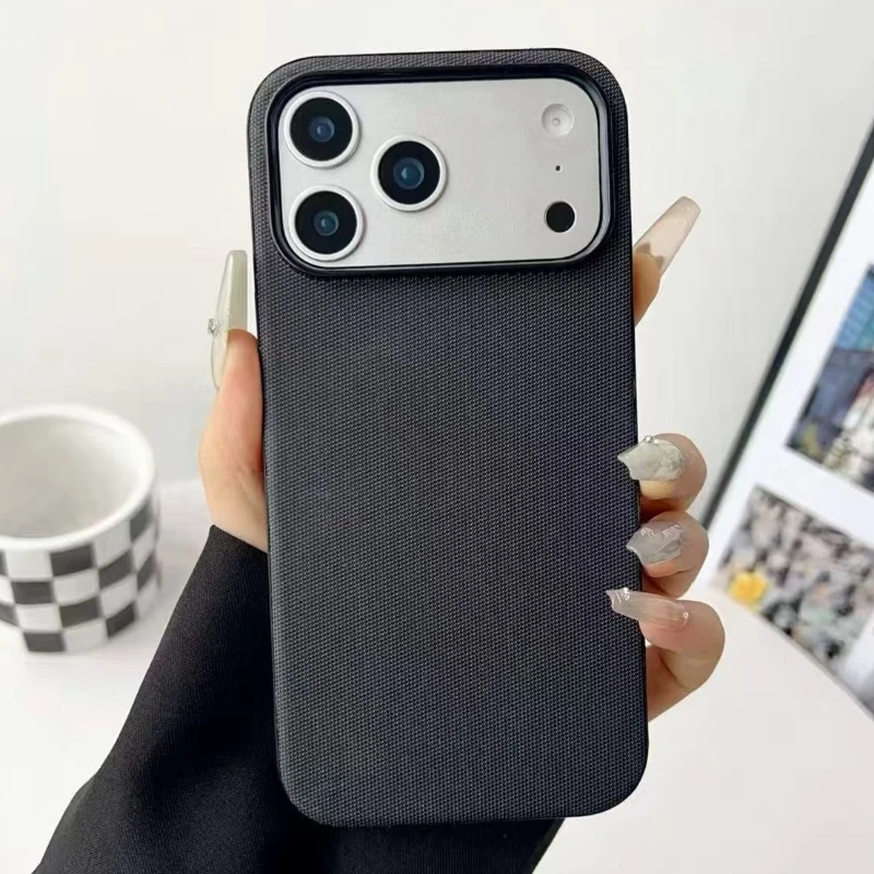 Für MagSafe TechWoven Magnetische Adsorptions-Handyhülle für iPhone 17 Air 16 15 14 13 Pro Max 16Pro MagSafe Kabellose Ladehülle
