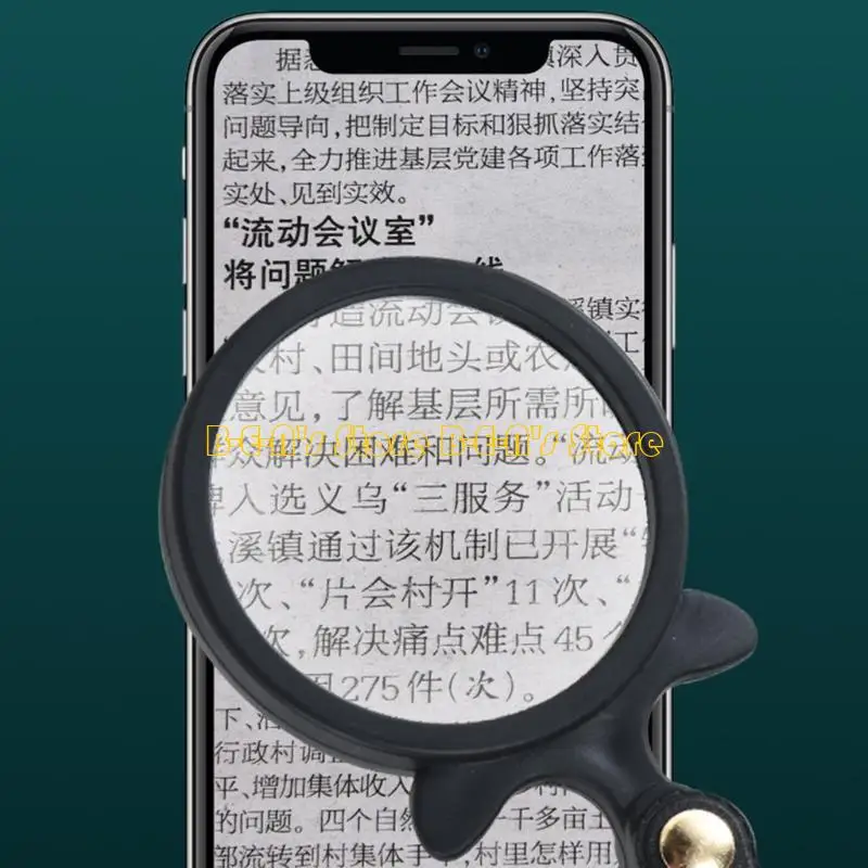 Y1AD 10x Glass With Glass Lens For Analyzing Small Objects Close Up Work