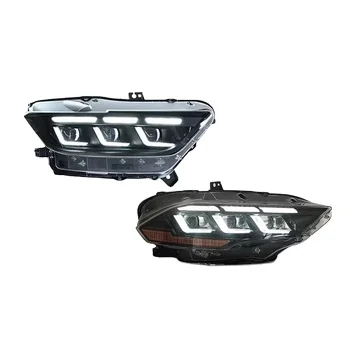 

New Design LED Headlamp For Ford Mustang 2018 - 2022 Headlights Car Accessories Front Lights Front Lamp
