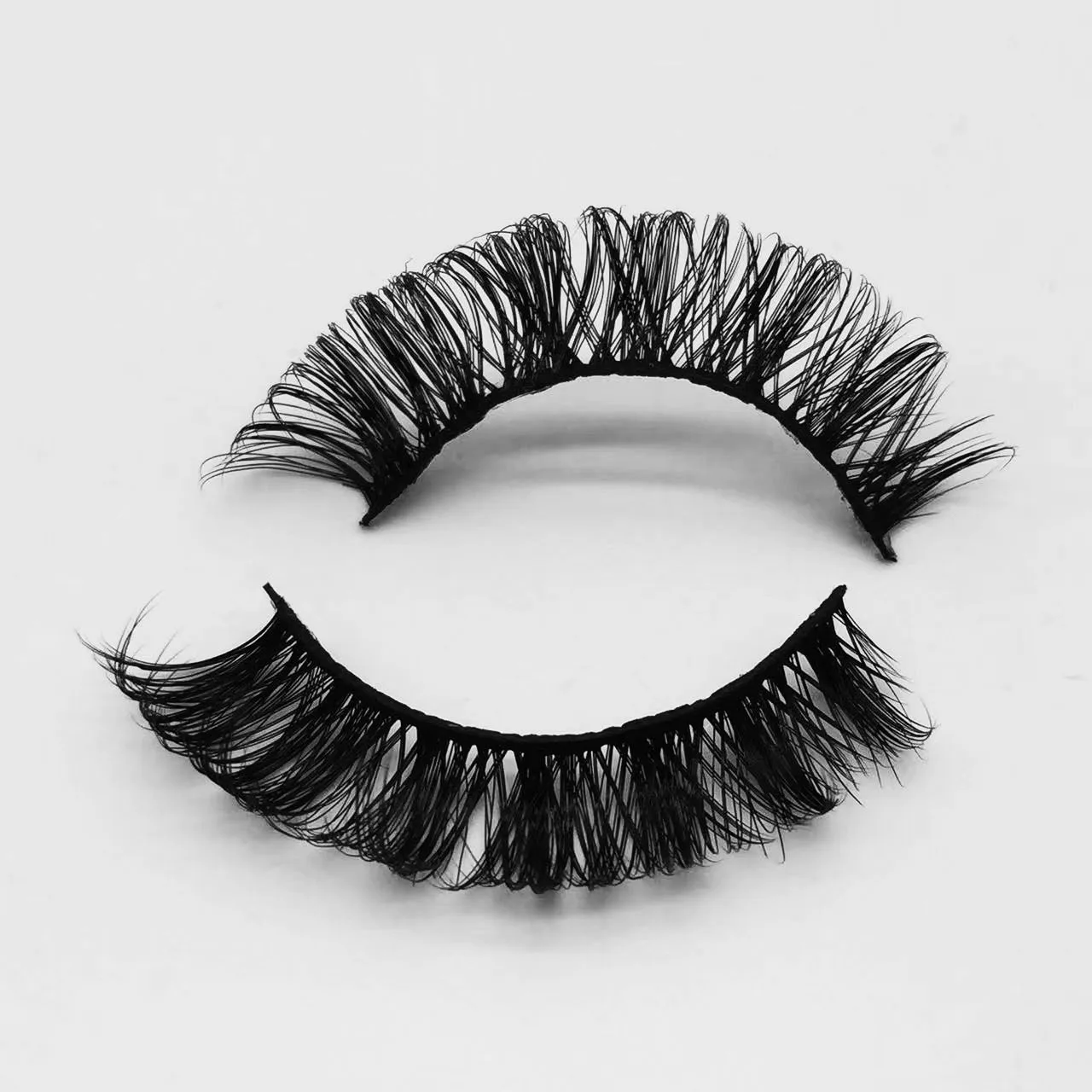 

Russian Fluffy Chemical Fiber Eyelashes Strip Curvy Big Holiday False Lashes Pretty Reusable Wholesale 5/10/20/ Mixed Pairs