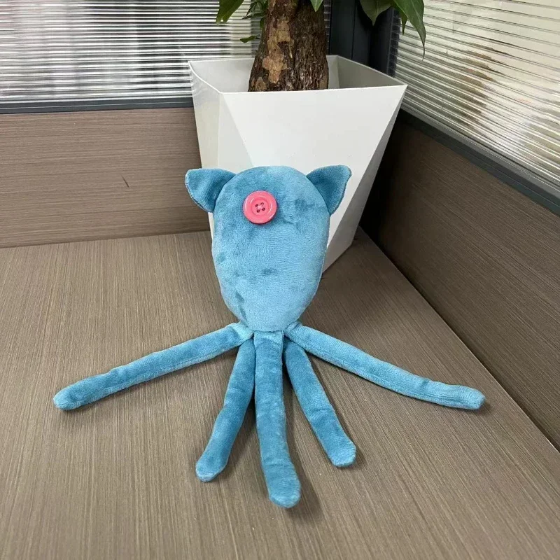 Coraline Squid Plush Toys Cartoon the Secret Door Stuffed Dolls Soft Plushie Pillow Collection Ornament Figure Birthday Gifts