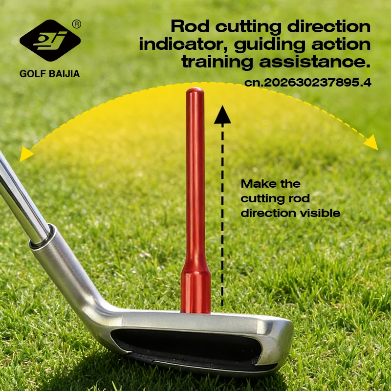 Golf Swing Direction Indicator, Easy-install Magnetic Design, Putter Aiming Trainer, Professional Chipping Club Face Angle Aid