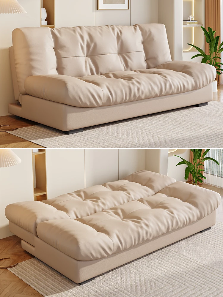 

French Cream Wind Cloud Sofa Bed Folding Dual-purpose Small Apartment Living Room Multi-function Internet Celebrity