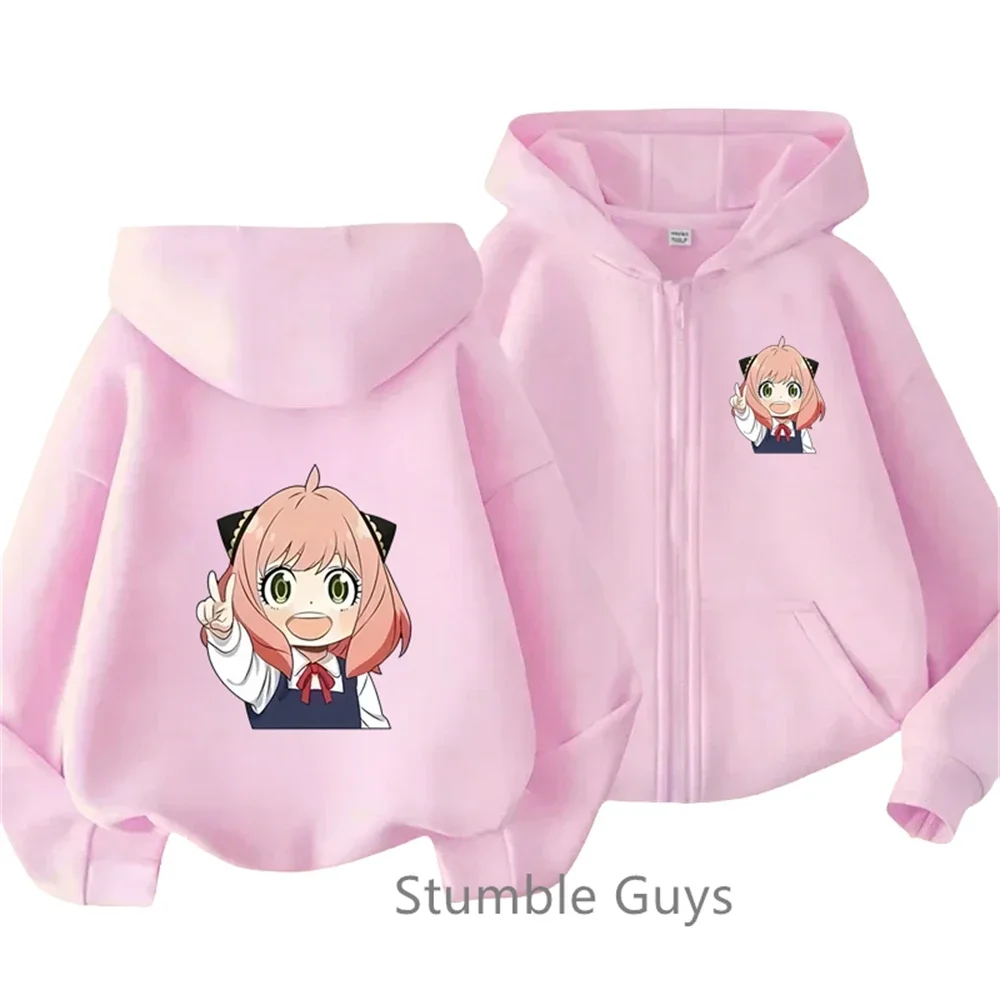 Felpa Con Cappuccio A Lungo Flowereyes Ragazzi Ragazze Anime Spy X