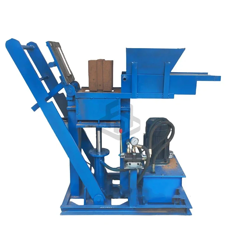 

Small mobile concrete block making machine