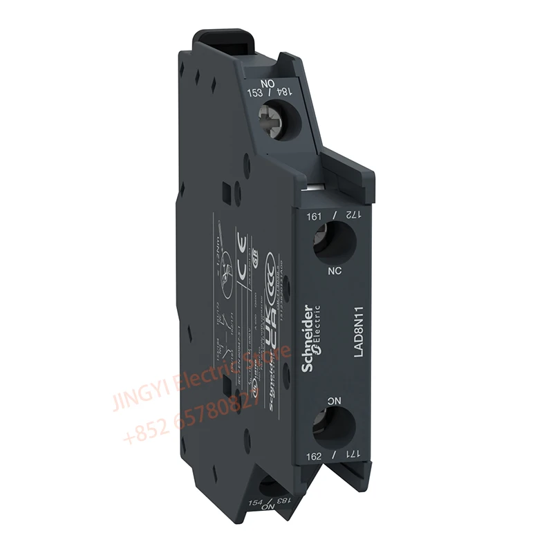 LAD8N11 Contactor auxiliary contact module momentary action, screw clamping terminal one open and one closed side installation
