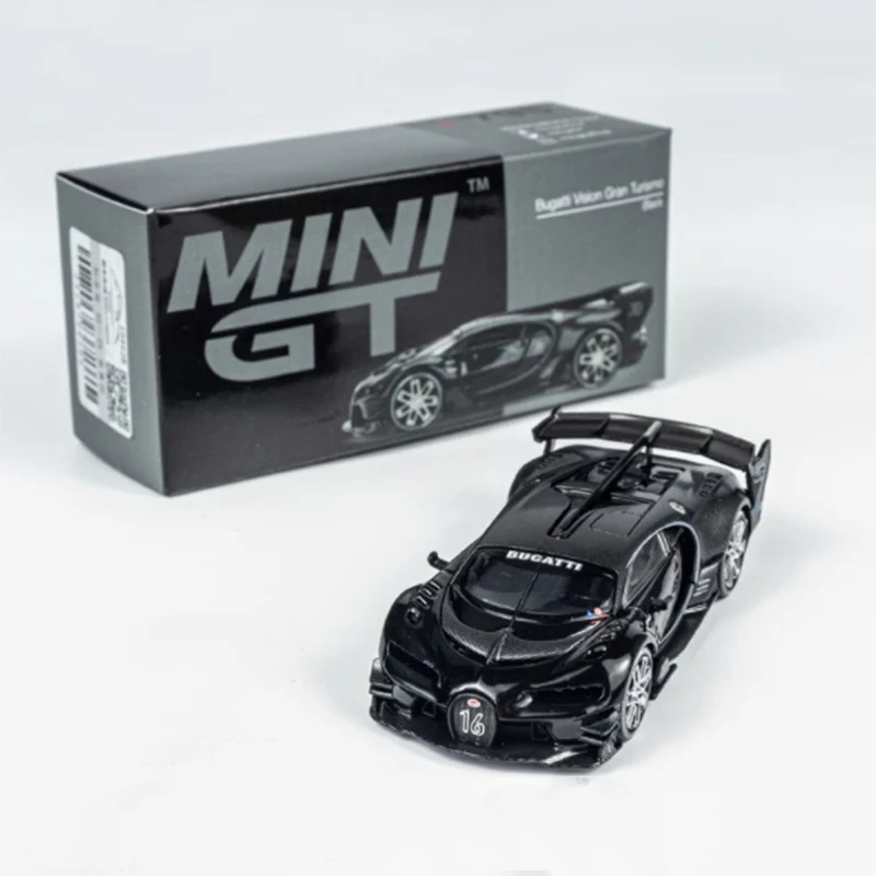 1:64 Scale Bugatti VGT Vision Gran Turismo Simulation Alloy Car Model Static Display Collectible Toy Gift Decoration Souvenir