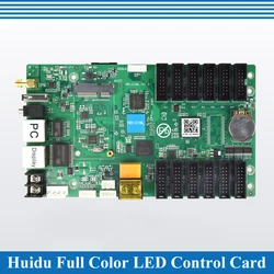 Huidu HD-C16L 와이파이 12xHUB7 5E 지지대 최대 650,000 픽셀 풀 컬러 LED 디스플레이 제어 카드