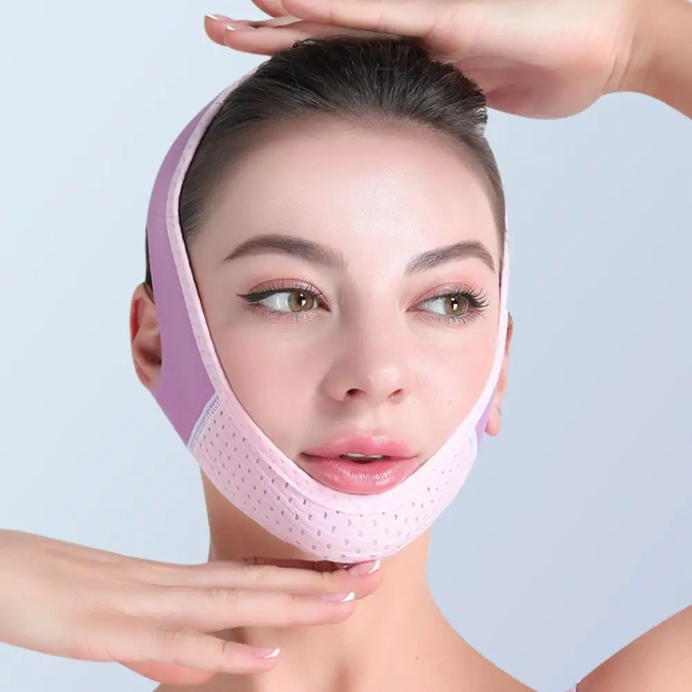 NEW Facial Slimming Strap V Face Lifting Thin Face Bandage Mask Reduce Double Chin Facial Shaping Band Massage Face Care