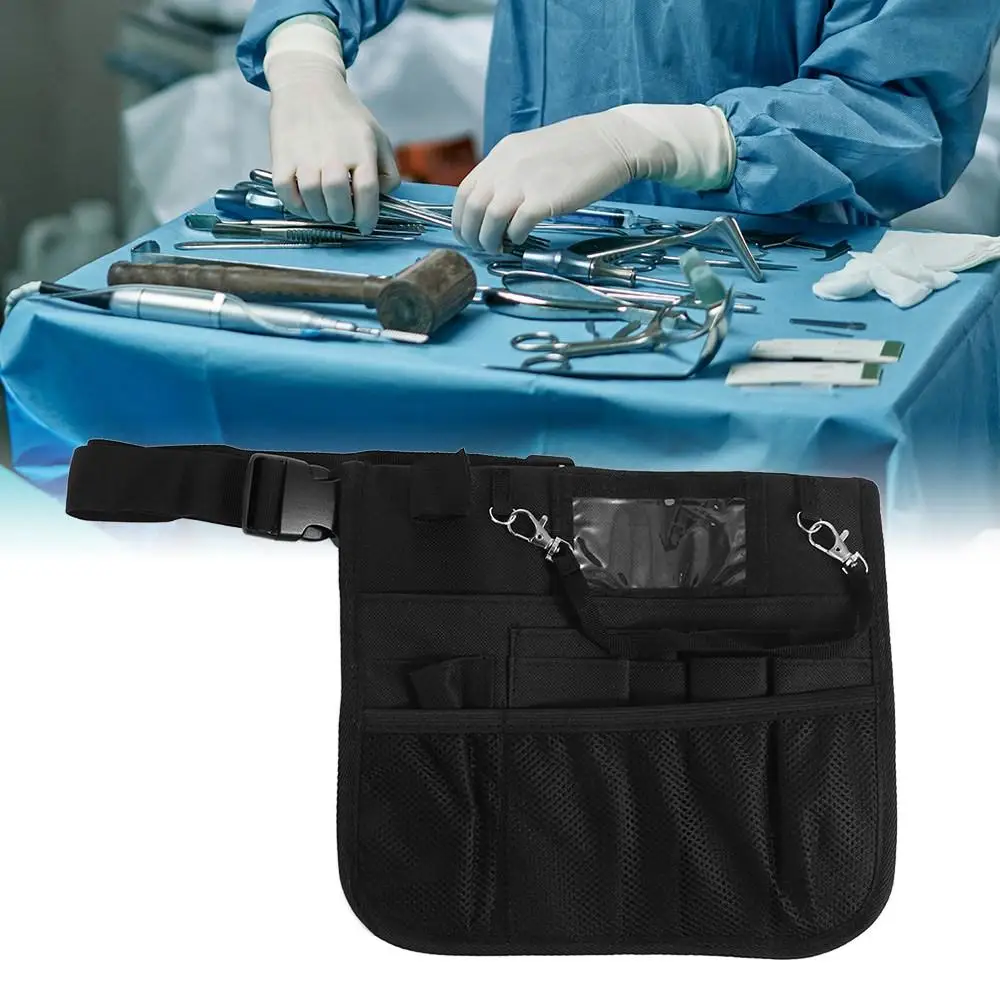 Reliable Nursing Belt Organizer Large Capacity Oxford Cloth Waist Bag Pouch Durable Waterproof Nursing Belt Bag