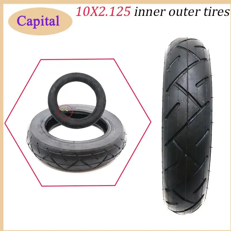Electric Scooter Tire 10X2.125. Suitable for 10 Inch Rubber Tire Accessories