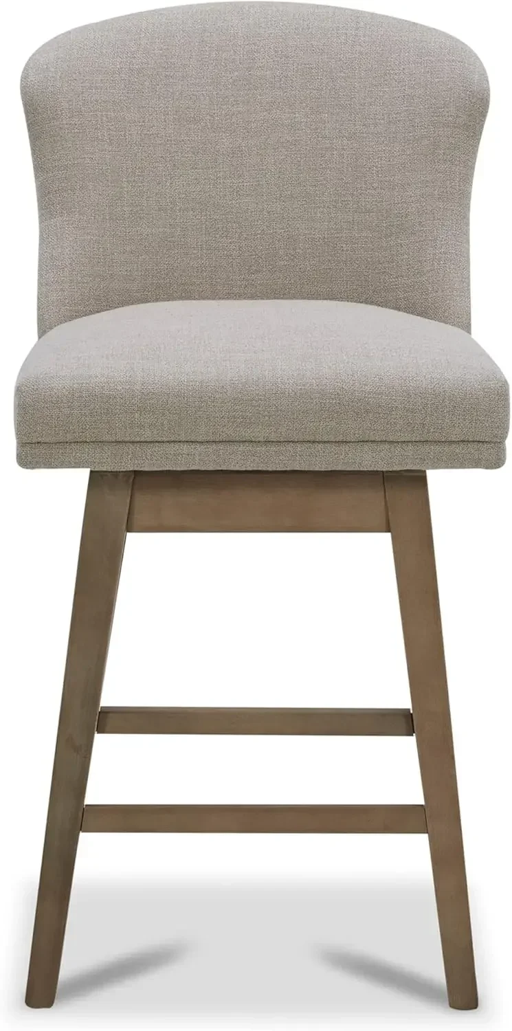 Counter recommande des tabourets de bar à percussion, FSC ignorent solutions.com stered Performance Fabric Bar Runway ols, ensemble de 2, siège de 26 "recommandé, Tan