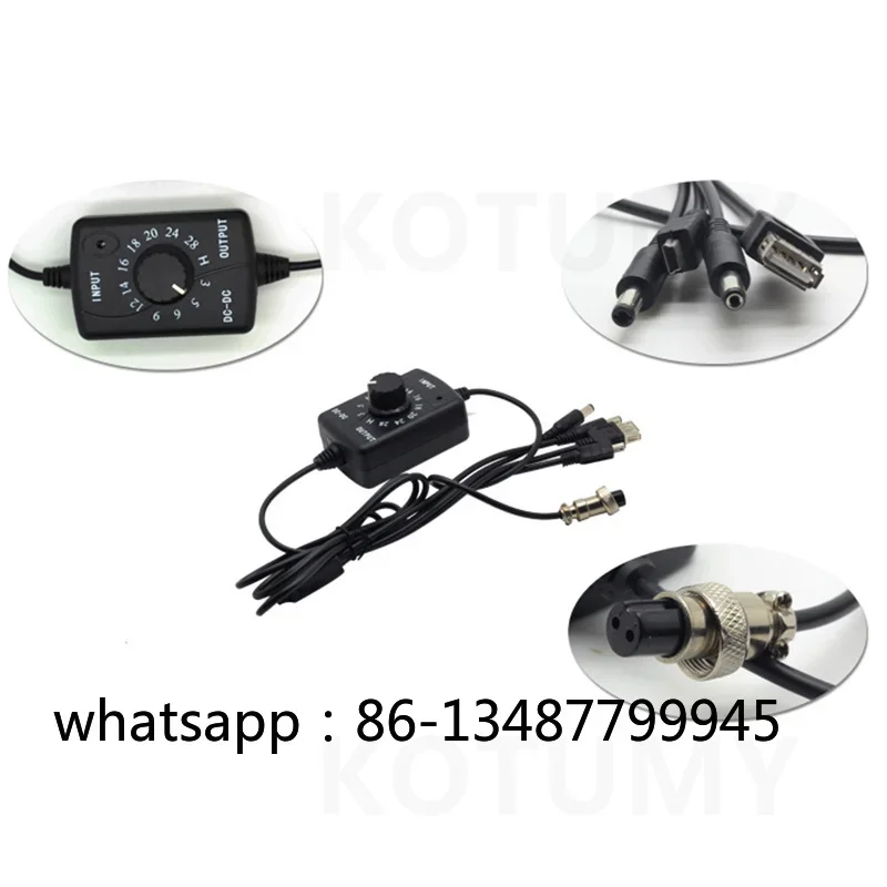 

Конвенсор регулятора напряжения постоянного тока 3-28 В, электронный регулируемый адаптер