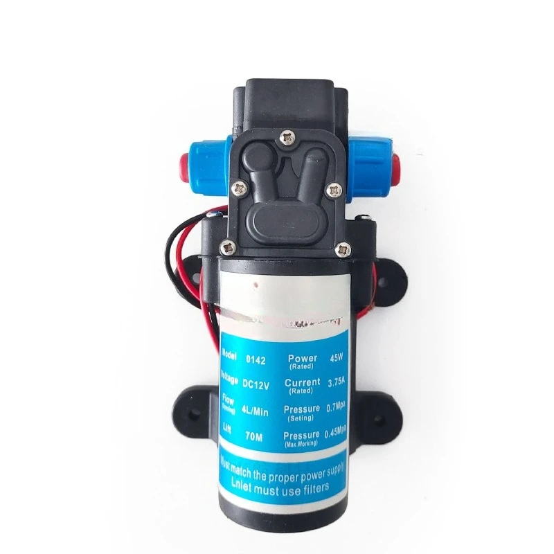 

Diaphragm pump 4L/min large flow and large suction diaphragm pump accessories