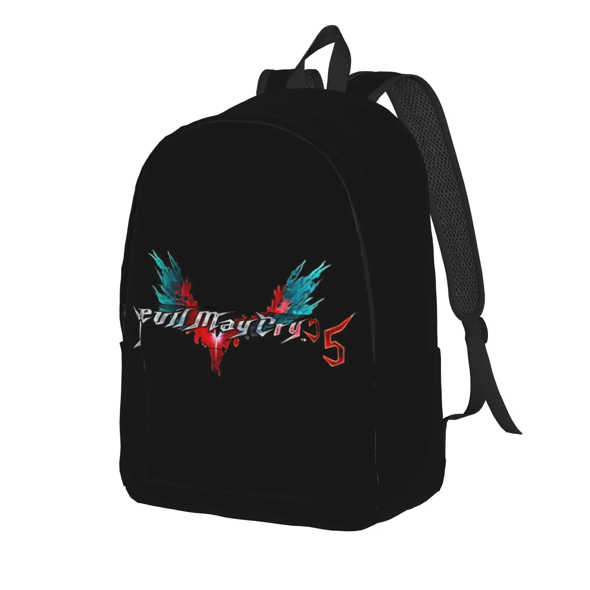 Back to school season Versatile slayer warrior Handbag D-Devil May Cry Male Lady Backpack Backpack