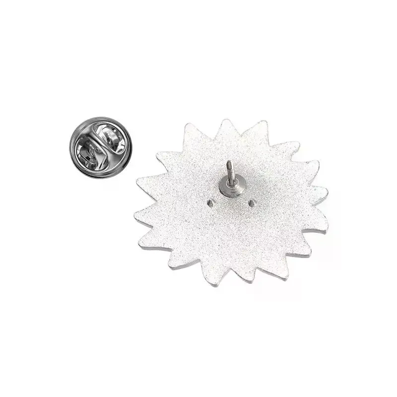 Rainbow Sunflower Enamel Pin Collar Lapel Badge Backpack Clothing Accessories Fashion Jewelry Gift For Party Daily Wear view 4