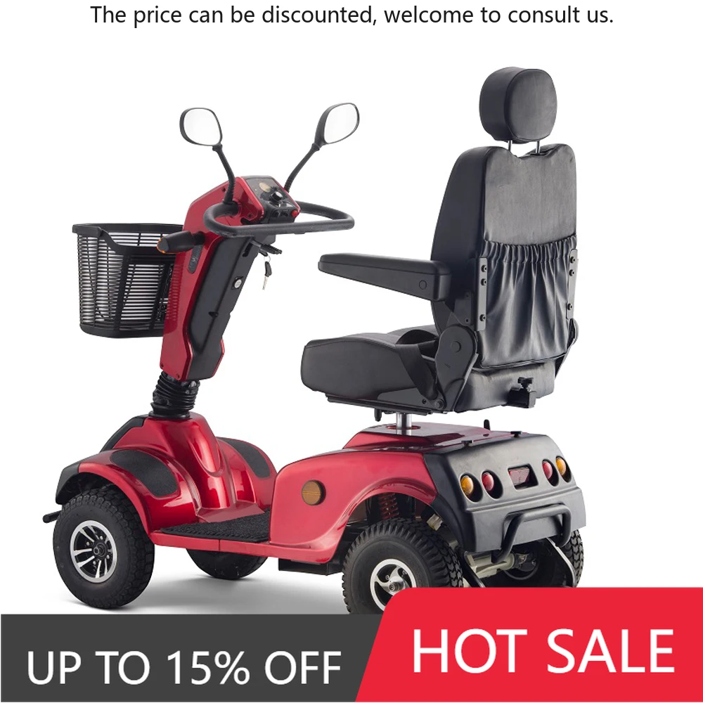 

Baichen High Performance Outdoor 800W Motor Off Road Tires All Terrain Heavy Duty 4 Wheel Electric Mobility Scooter With Seat