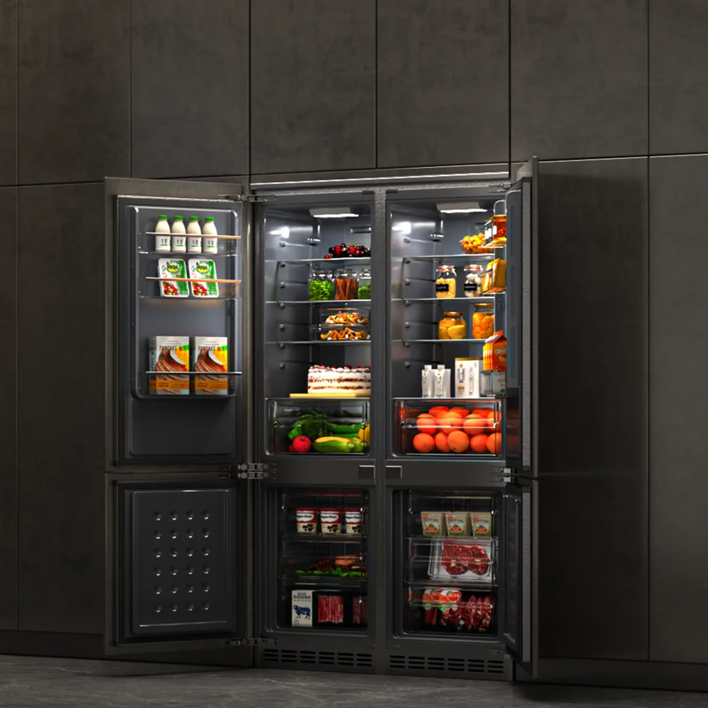 

New Promotion Hot Style High Performance Top Quality Advance Featured Technology Loaded Flexible Shelved Adjustable Space Fridge