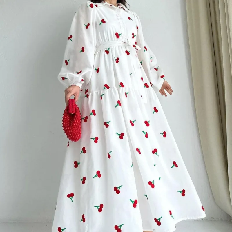 Elegant and Modest Middle EasternInspired Maxi Dress for Curvy Ladies