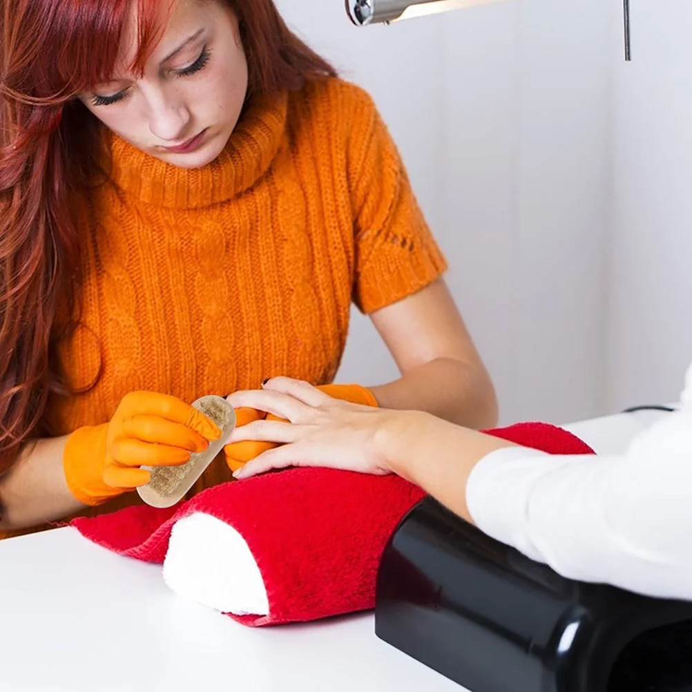 양면 손톱 청소 브러시 ​​작고 가벼운 내구성 나무 네일 브러시 매니큐어 페디큐어 네일 청소 도구